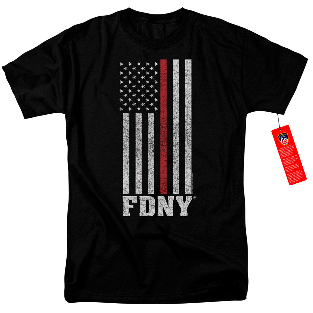 New York City - Thin Red Line Adult Regular Fit Short Sleeve product image 1