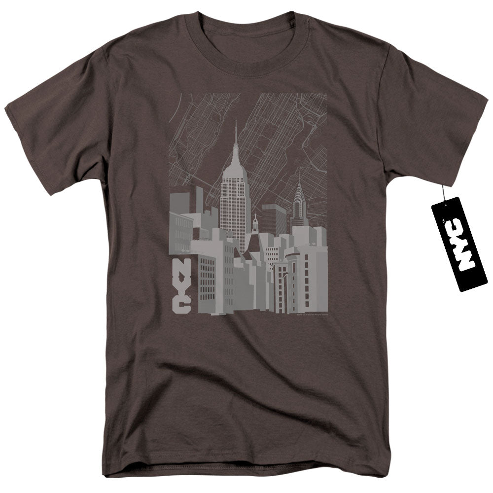 New York City - Manhattan Monochrome Adult Regular Fit product image 1