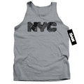 New York City - Nyc Map Fill Adult Tank Top