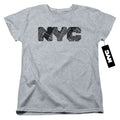 New York City - Nyc Map Fill Women's Short Sleeve product image 1