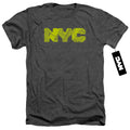 New York City - Nyc Map Fill Adult Regular Fit Heather product image 1