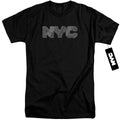 New York City - Nyc Map Fill Adult Tall Fit Short Sleeve product image 1