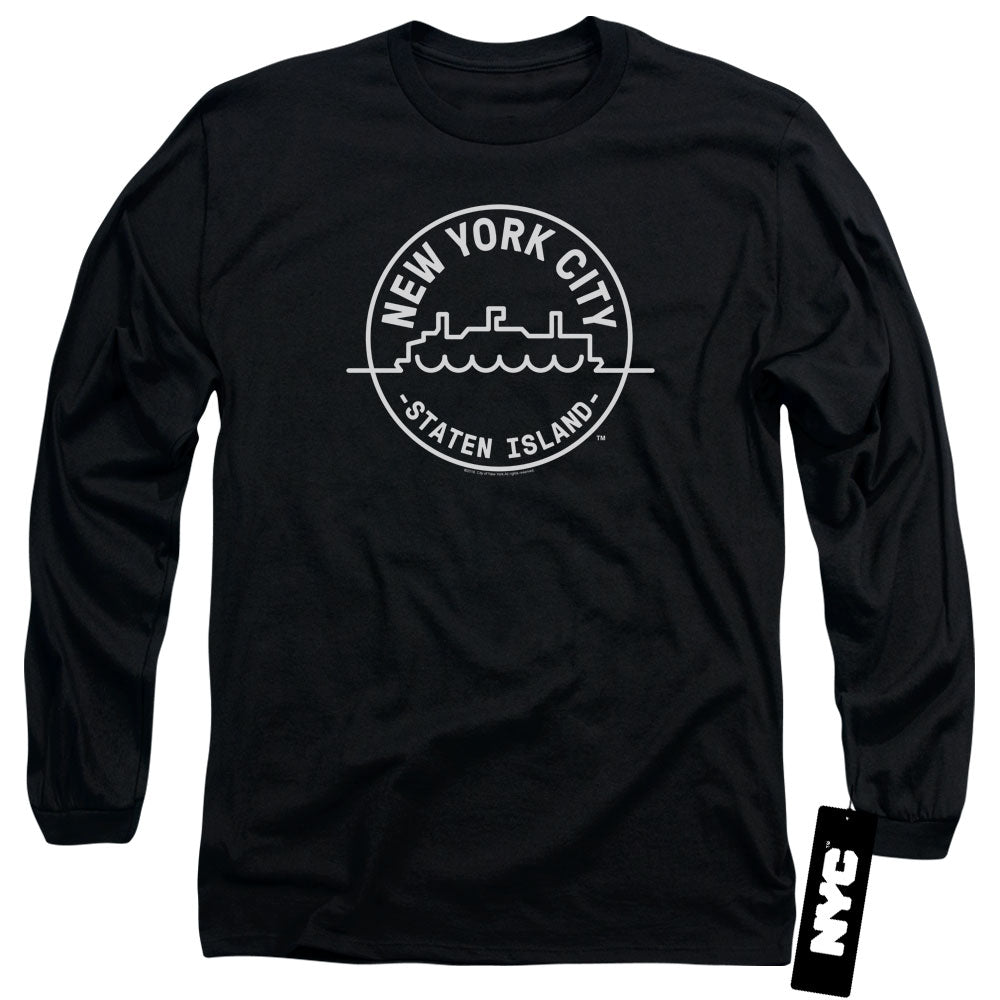 New York City - See Nyc Staten Island Adult Long Sleeve product image 1
