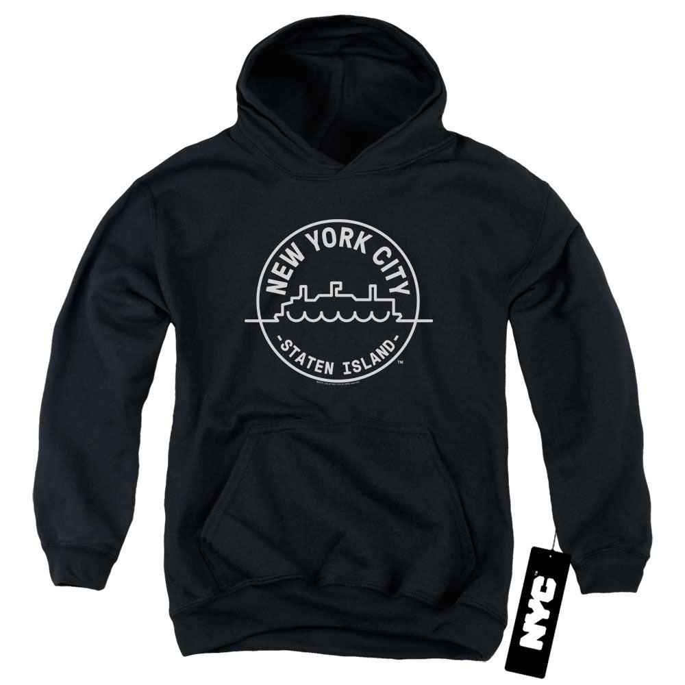 New York City - See Nyc Staten Island Youth Hooded product image 1