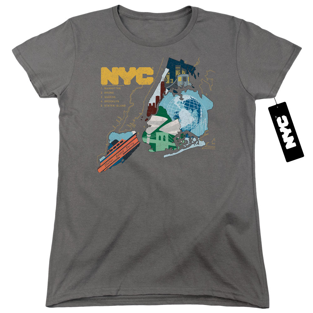 New York City - Five Boroughs Women's Short Sleeve product image 1