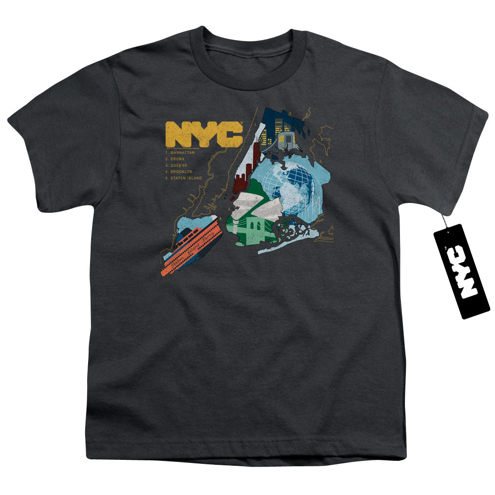 New York City - Five Boroughs Youth Short Sleeve product image 1