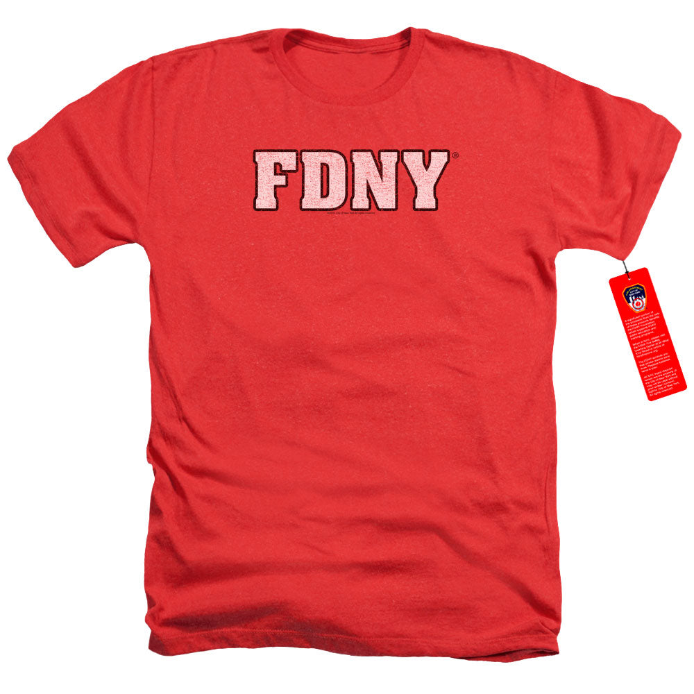 New York City - Fdny Adult Regular Fit Heather Short Sleeve product image 1