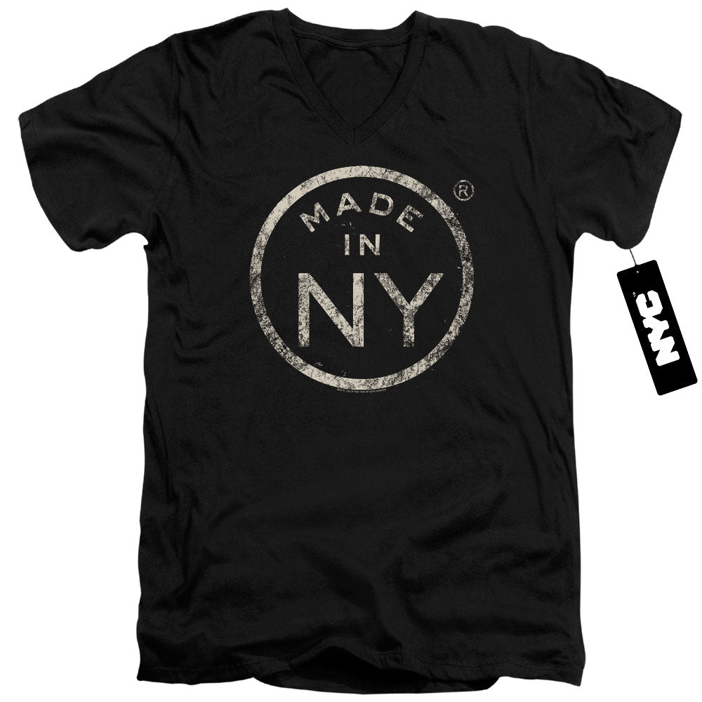 New York City - Ny Made Adult Slim Fit V Neck Cotton product image 1