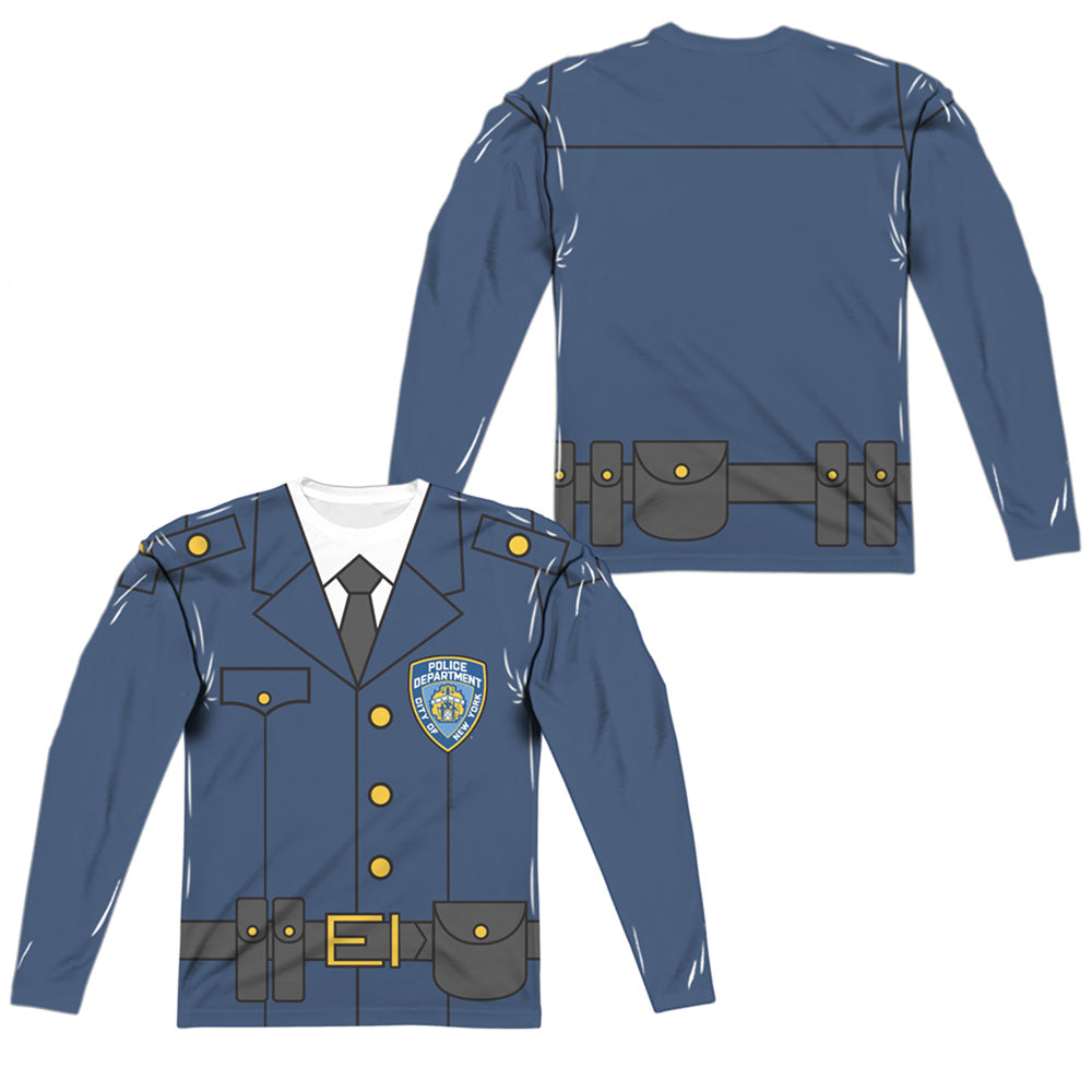 New York City - Police Uniform (Front - Back Print) L - S product image 1