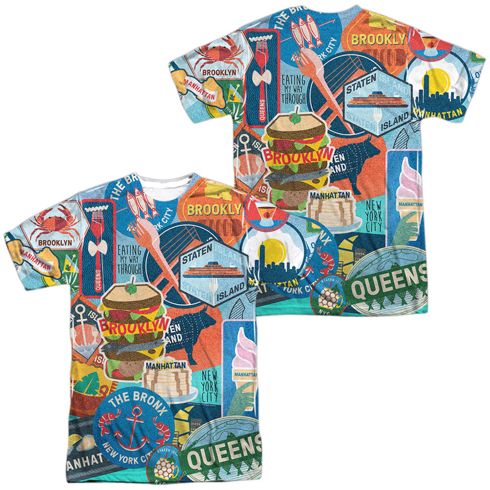New York City - Eating Nyc (Front - Back Print) Adult product image 1