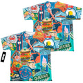 New York City - Eating Nyc (Front - Back Print) Youth Short product image 1