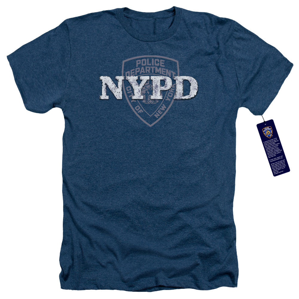 New York City - Nypd Adult Regular Fit Heather Short Sleeve product image 1