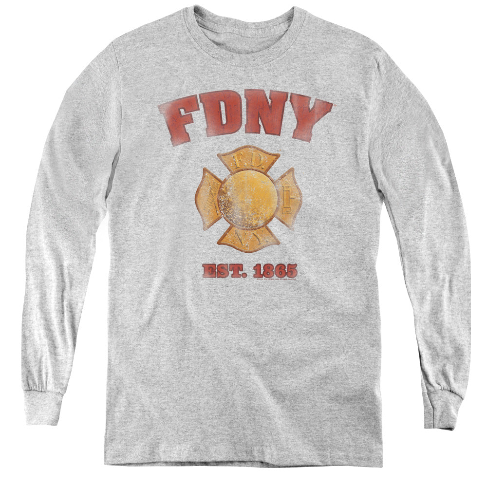 New York City - Fdny Vintage Badge L - S Youth product image 1