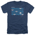 New York City - Waves Adult Regular Fit Heather Short Sleeve product image 1