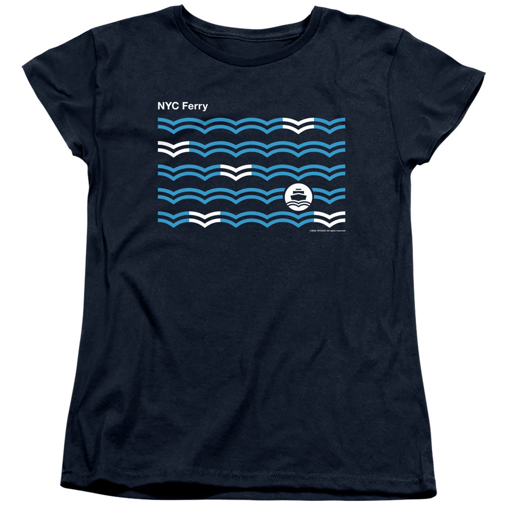 New York City - Waves Women's Short Sleeve product image 1