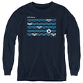 New York City - Waves L - S Youth product image 1