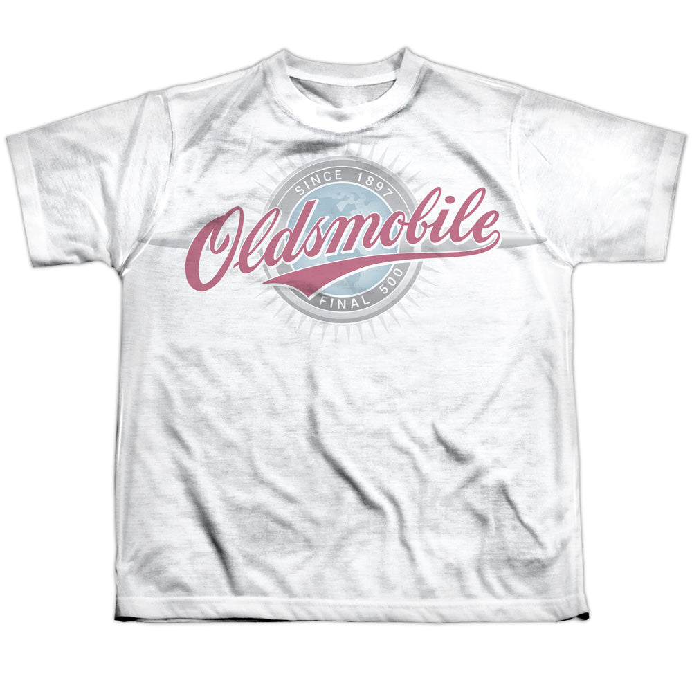 Oldsmobile - Oversized And Faded Logo Youth Short Sleeve product image 1