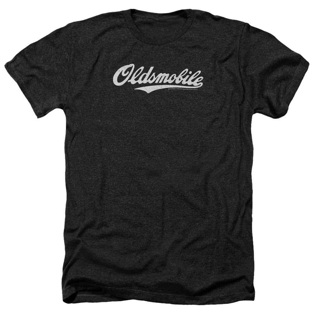 Oldsmobile - Cursive Logo Adult Regular Fit Heather Short product image 1