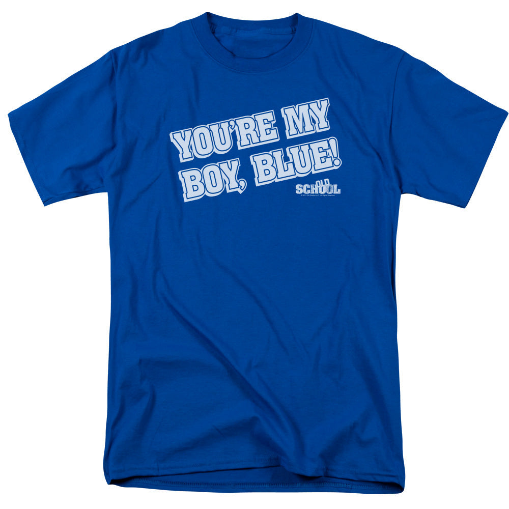 Old School - My Boy Blue Adult Regular Fit Short Sleeve product image 1
