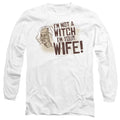 Princess Bride - Not A Witch Adult Long Sleeve product image 1