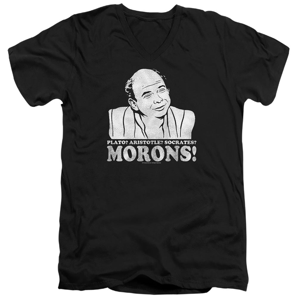 Princess Bride - Morons Adult Slim Fit V Neck Cotton product image 1