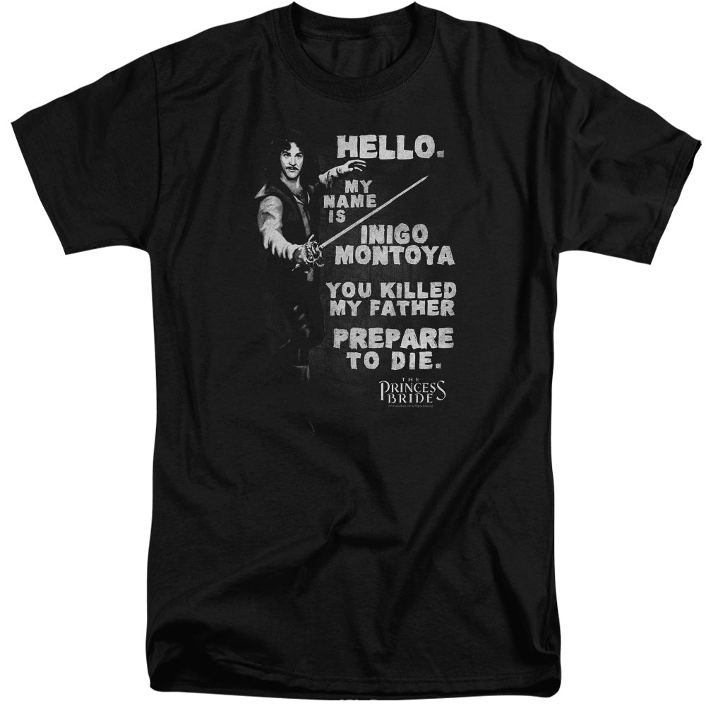 Princess Bride - Hello Again Adult Tall Fit Short Sleeve product image 1