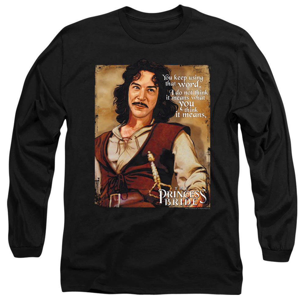 Princess Bride - Word Adult Long Sleeve product image 1