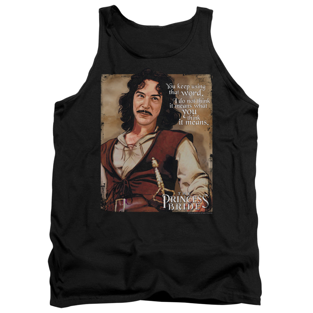 Princess Bride - Word Adult Tank Top