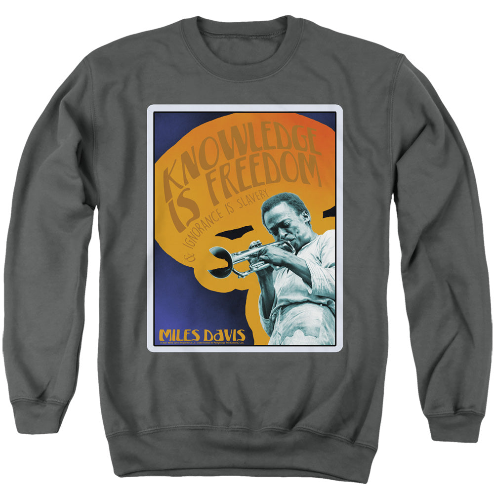 Miles Davis - Knowledge And Ignorance Adult Crewneck product image 1