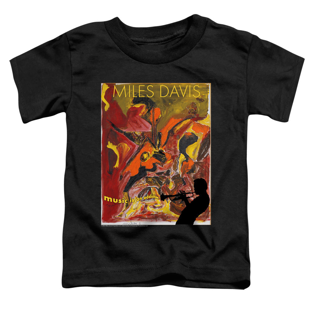 Miles Davis - Music Is An Addiction Toddler Short Sleeve product image 1