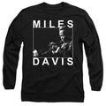 Miles Davis - Monochrome Adult Long Sleeve product image 1