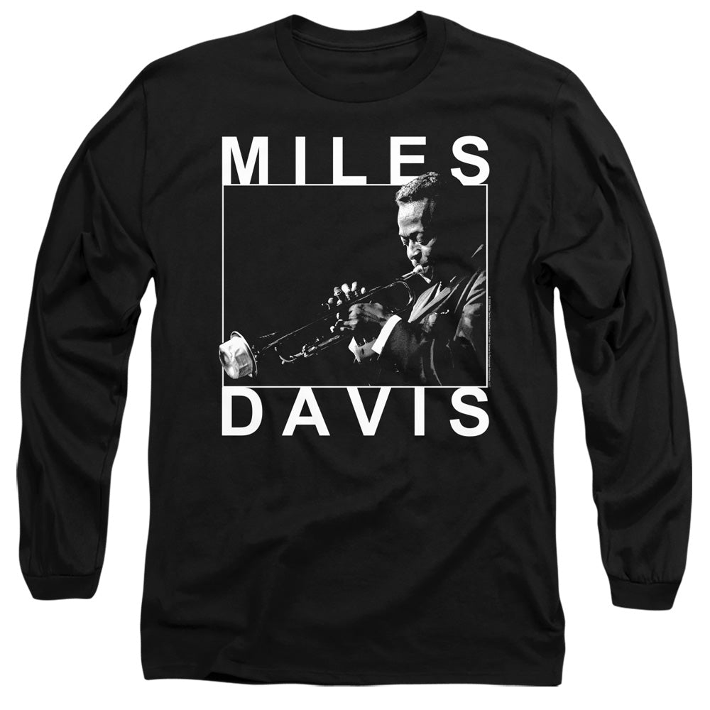 Miles Davis - Monochrome Adult Long Sleeve product image 1