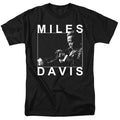 Miles Davis - Monochrome Adult Regular Fit Short Sleeve product image 1