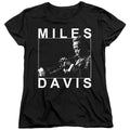 Miles Davis - Monochrome Women's Short Sleeve product image 1