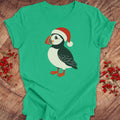 Puffin Santa Hat Tee