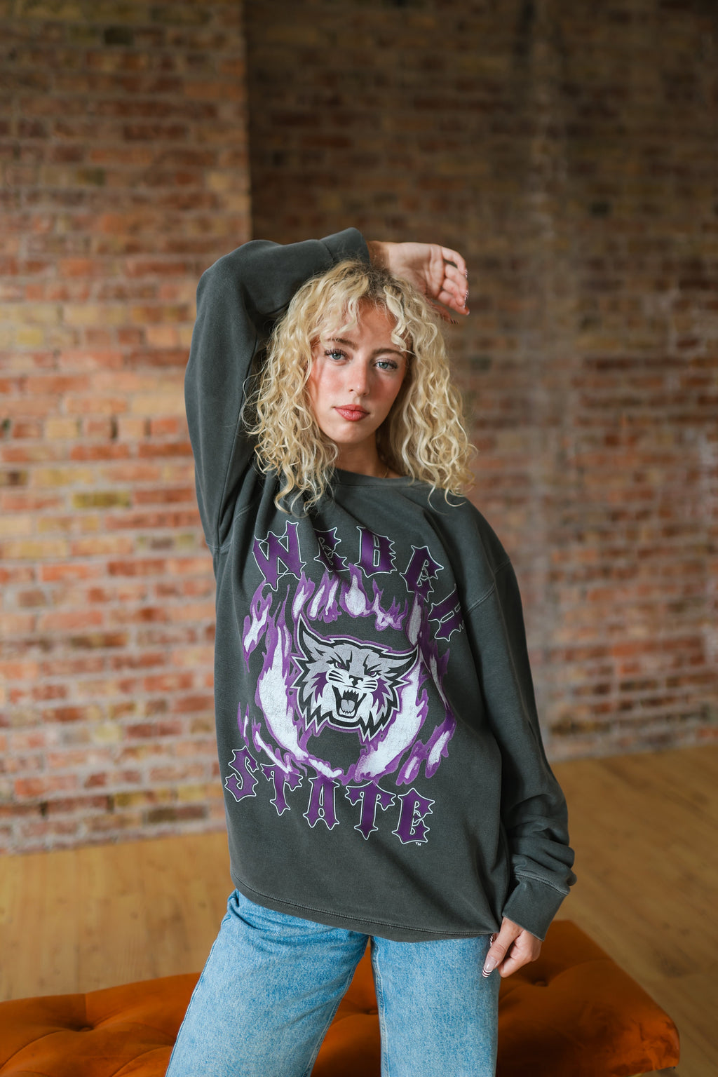 Weber State - Flames Crewneck product image 4