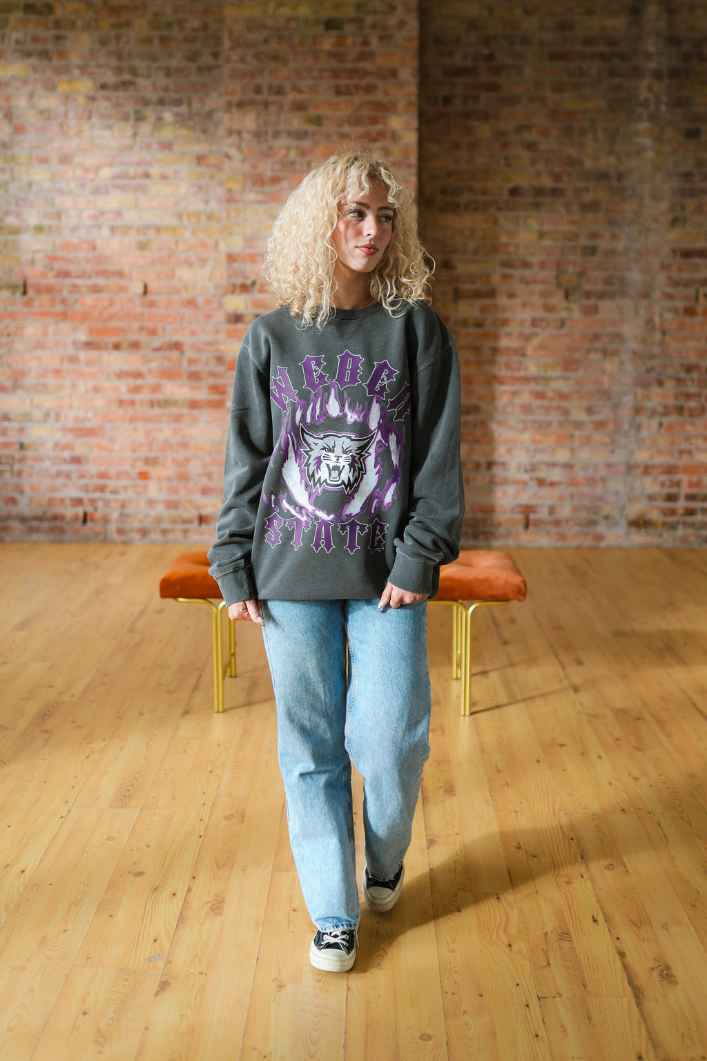 Weber State - Flames Crewneck product image 2