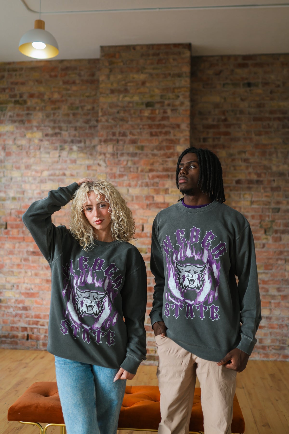 Weber State - Flames Crewneck product image 3