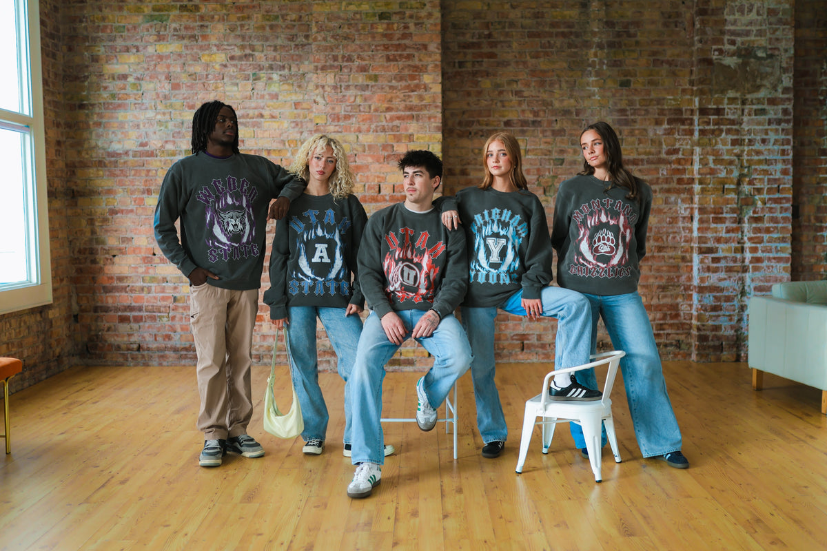 Weber State - Flames Crewneck product image 5