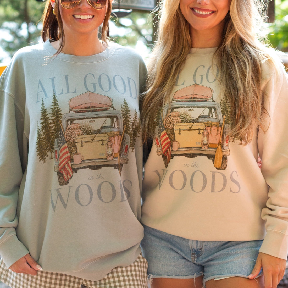 'All Good In The Woods' Cozy Crew product image 1