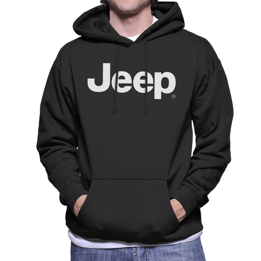 Jeep Classic Text Logo Men's Hooded Sweatshirt product image 1