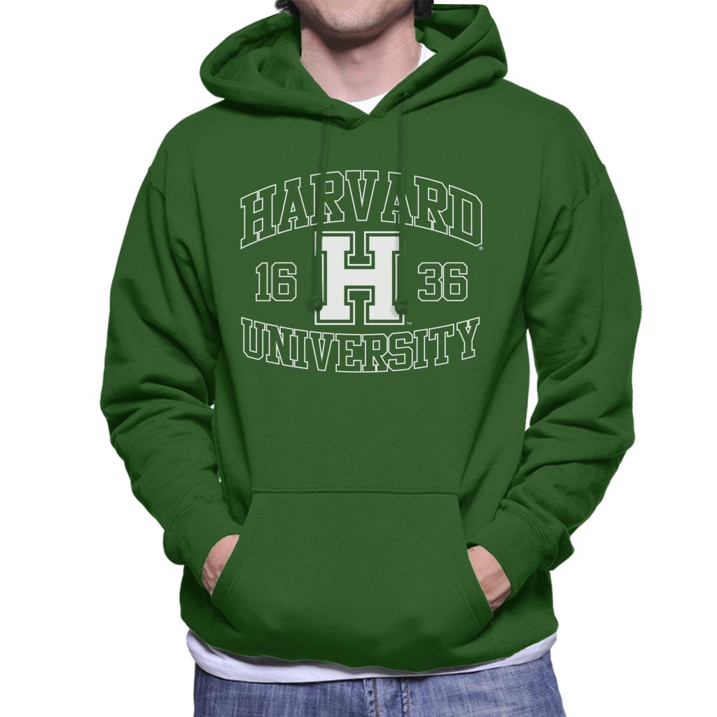 Harvard University 1636 Sports Text Logo Men's Hooded product image 1