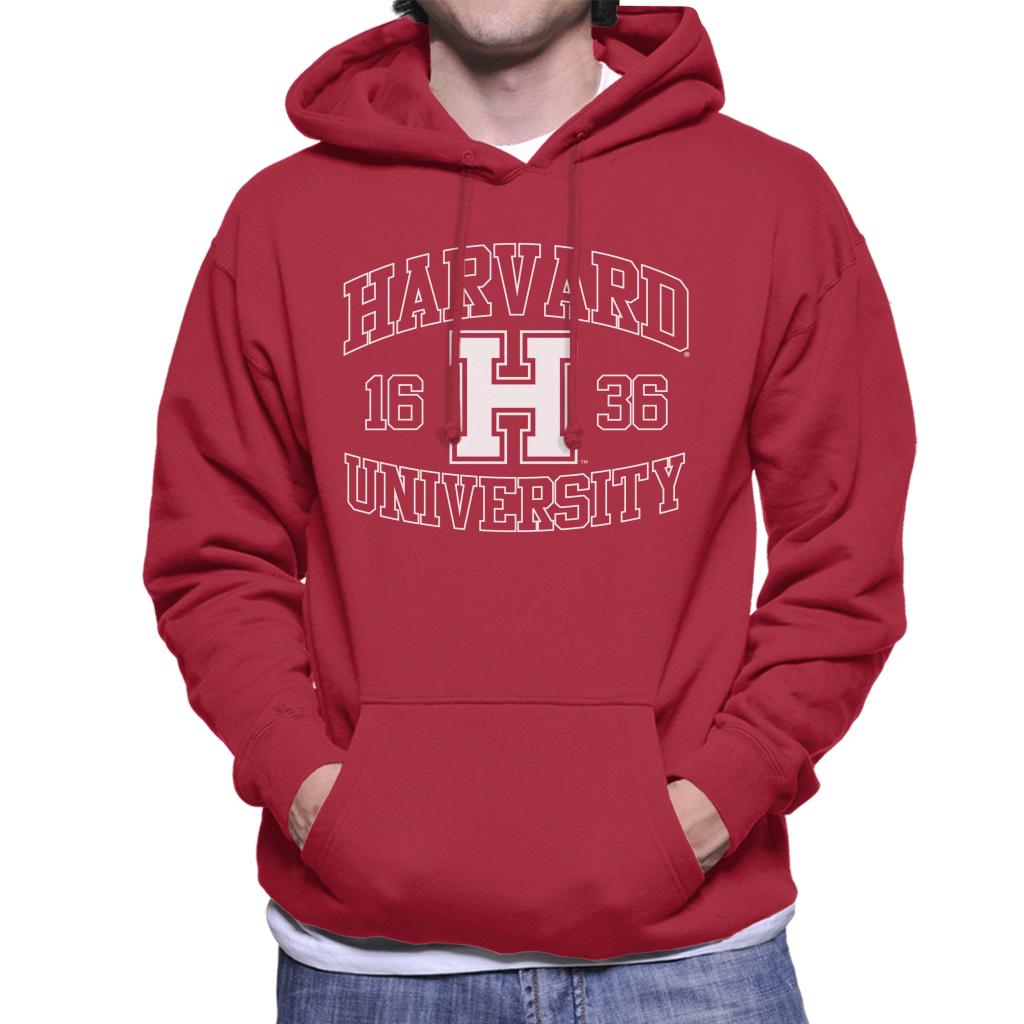 Harvard University 1636 Sports Text Logo Men's Hooded product image 4