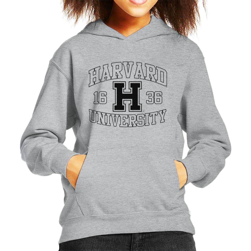 Harvard University Sports Text Logo 1636 Kid's Hooded product image 1