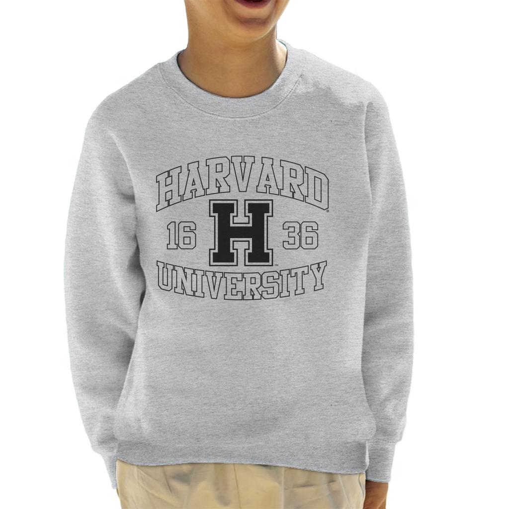 Harvard University Sports Text Logo 1636 Kid's Sweatshirt product image 1
