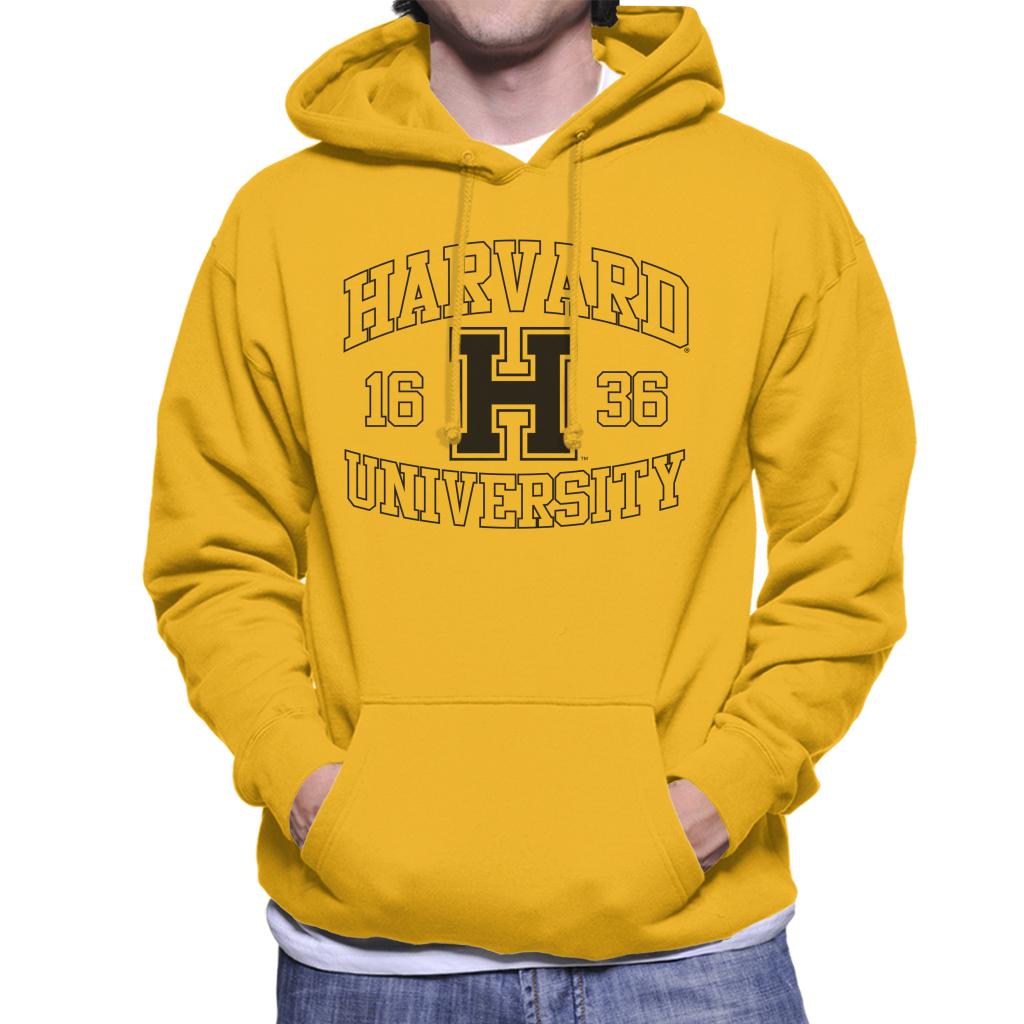 Harvard University Sports Text Logo 1636 Men's Hooded product image 4