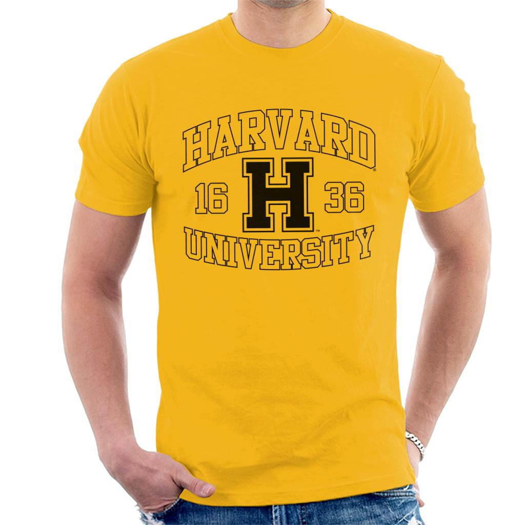 Harvard University Sports Text Logo 1636 Men's T-Shirt product image 4