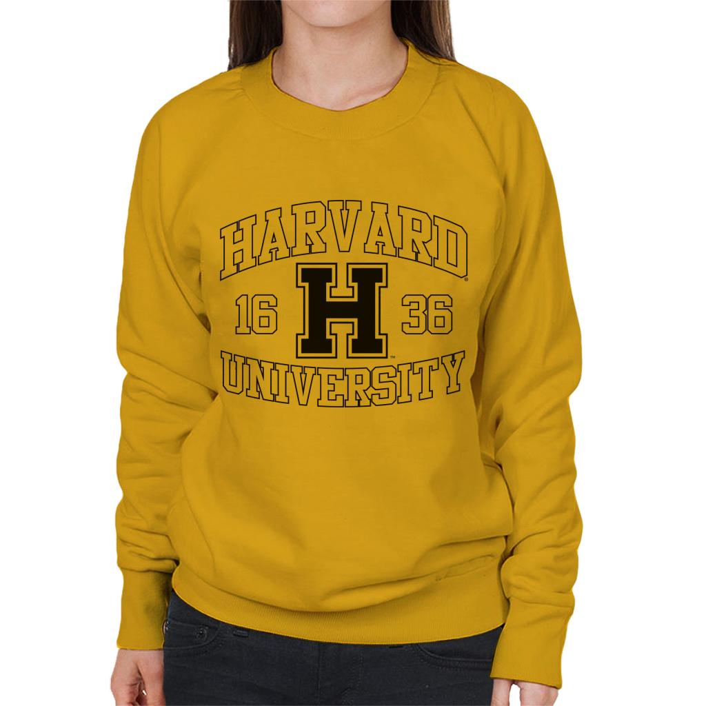 Harvard University Sports Text Logo 1636 Women's Sweatshirt product image 4
