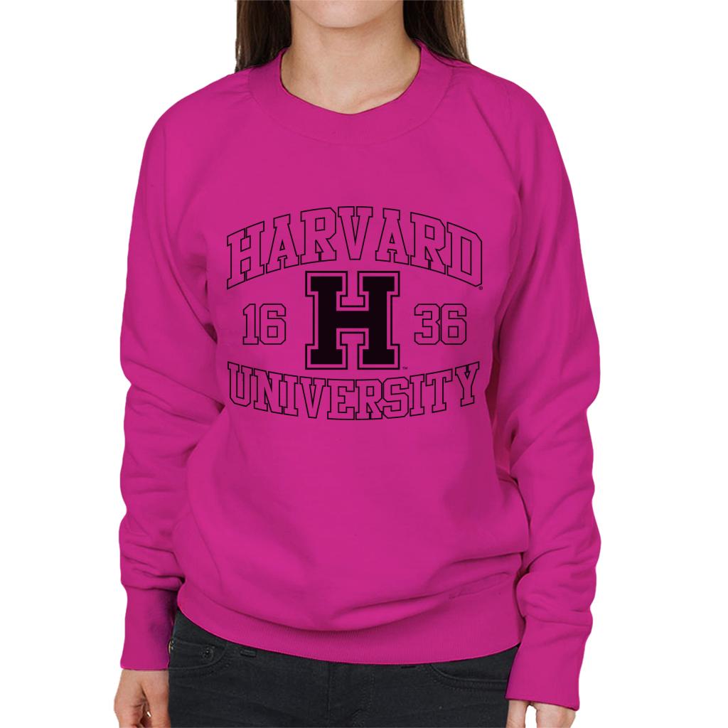 Harvard University Sports Text Logo 1636 Women's Sweatshirt product image 6
