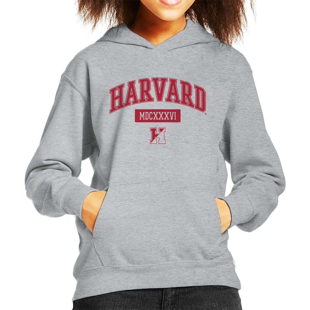 Harvard University MDCXXXVI Varsity Logo Kid's Hooded product image 1
